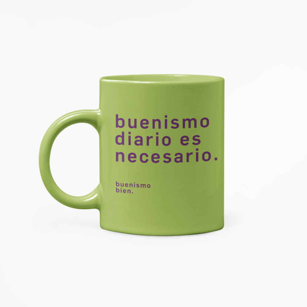 TAZA BUENISMO VERDE