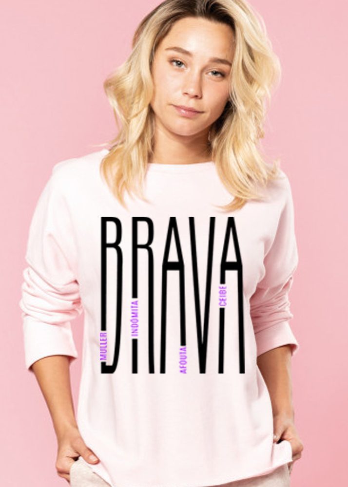 SUDADERA SIN CAPUCHA BRAVA