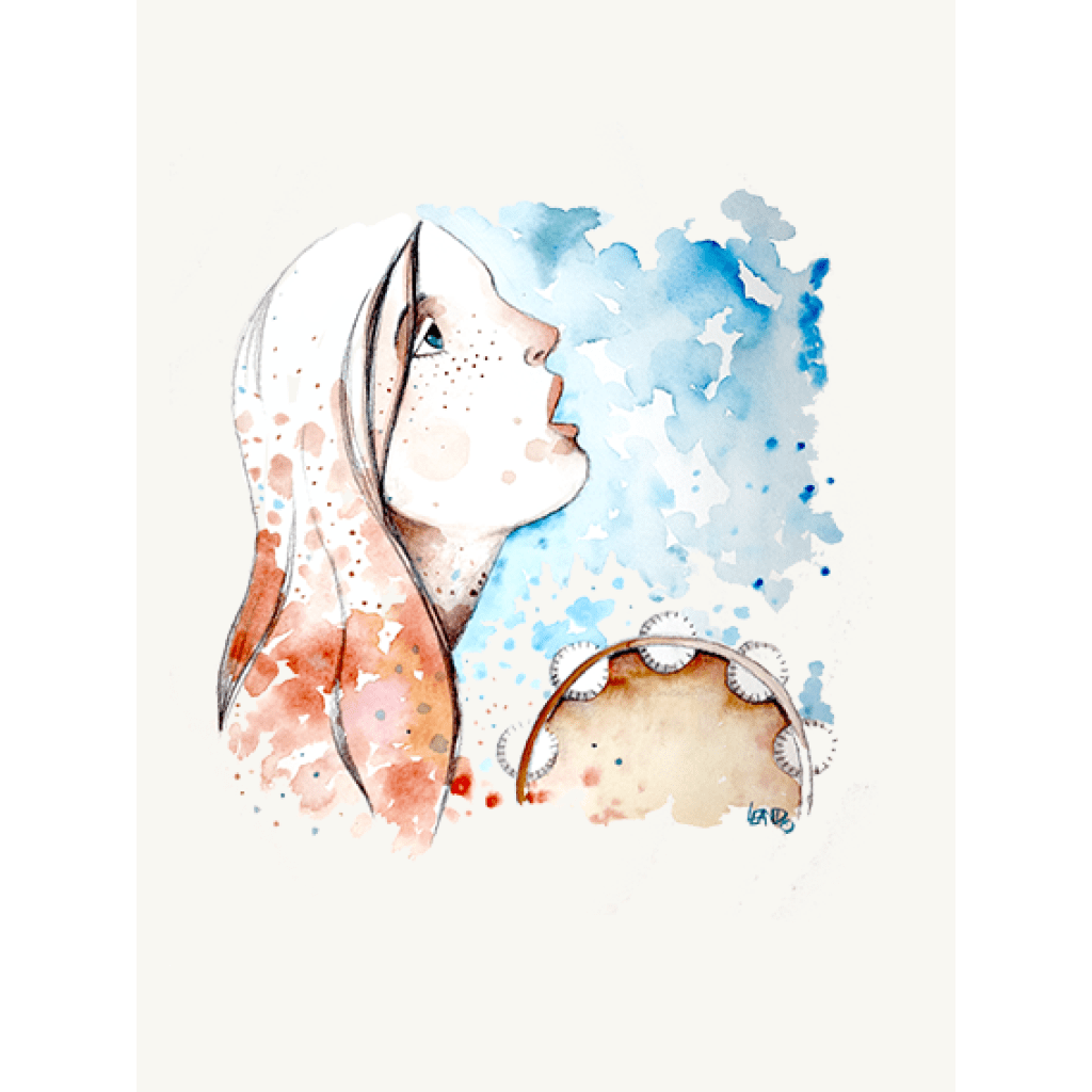 lámina pandereteira